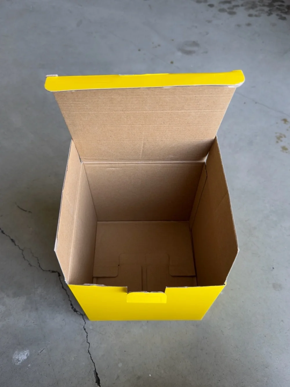Golf Wang / Gift Logo Square Cardboard Box / Box / Yellow